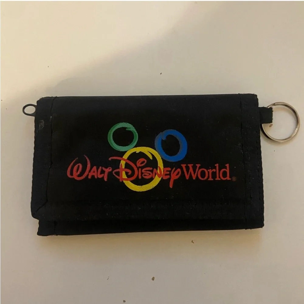 walt disney world retro wallet